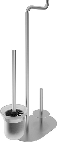 Стойка Deante ADI_F732 Silia с держателем для туалетной бумаги и ершиком, сталь - купить в Санкт-Петербурге, цена на Стойка Deante ADI_F732 Silia с держателем для туалетной бумаги и ершиком, сталь в интернет-магазине Керамос Стойка Deante ADI_F732 Silia с держателем для туалетной бумаги и ершиком, сталь купить недорого в интернет-магазине Керамос