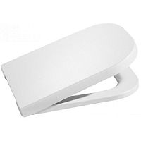 Крышка-сиденье Roca 801730004 The Gap для унитаза, белый,петли хром