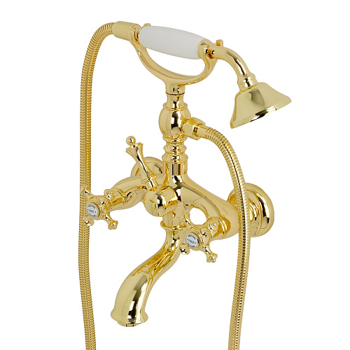 Смеситель Migliore 31595 Prestige для ванны внешний, золото Смеситель Migliore 31595 Prestige для ванны внешний, золото