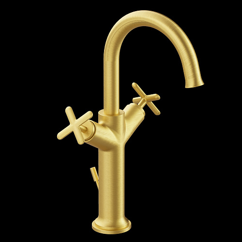 Смеситель Vitra A4288725 Origin Classic для раковины, золото Смеситель Vitra A4288725 Origin Classic для раковины, золото