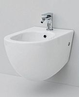 Биде подвесное Artceram FLB001 01 00 bi FILE 2.0, с 1 отверстием под смеситель, 36х52 см, белое