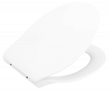 Крышка-сиденье BelBagno BB2020SC Vitale для унитаза жесткая, быстросъемная, SoftClose, белая