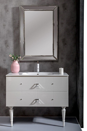 Тумба под раковину Armadi Art Vallessi Avantgarde 841-100-WCR купить недорого в интернет-магазине Керамос