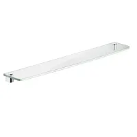 Полочка Keuco 11610005600 Elegance из кристаллина без зеленого канта, прозрачный Полочка Keuco 11610005600 Elegance из кристаллина без зеленого канта, прозрачный