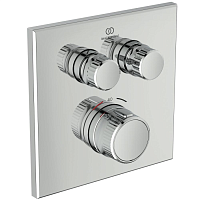 Смеситель Ideal Standard A7302AA Ceratherm Navigo для душа термостатический на 2 выхода, Chrome (хром) Смеситель Ideal Standard A7302AA Ceratherm Navigo для душа термостатический на 2 выхода, Chrome (хром)