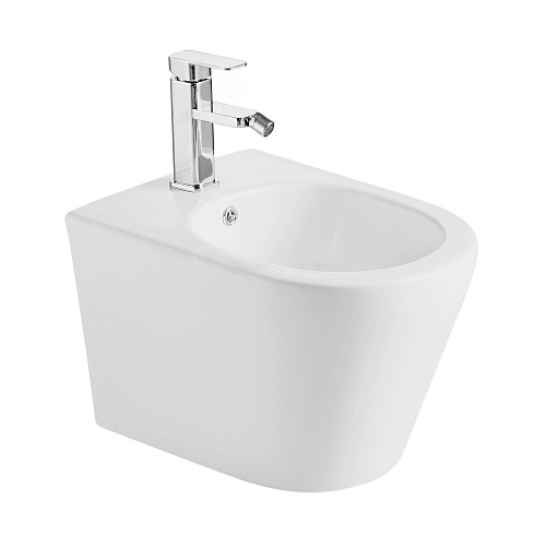 Биде подвесное Abber BEQUEM AC1151MW Биде подвесное Abber BEQUEM AC1151MW