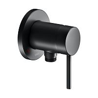 Смеситель Keuco 59552370201 IXMO встраиваемый, однорычажный с выводом для шланга DN 15, черный матовый