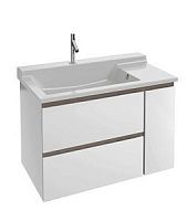 Тумба под раковину Jacob Delafon Soprano EB1331-N08-N18, 96х64х54, белый