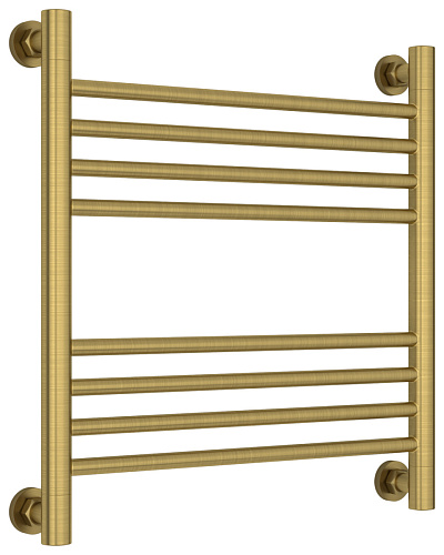 Полотенцесушитель водяной Сунержа 051-0220-5050 Богема+ прямая 500х500 мм, состаренная латунь
