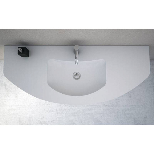 Раковина-столешница Cezares 50226 акриловая, 120х49 см