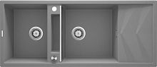 Мойка Deante ZRM_S213 Magnetic кухонная-магнитная 116х50 см, серый металлик Мойка Deante ZRM_S213 Magnetic кухонная-магнитная 116х50 см, серый металлик