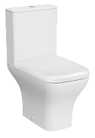 Унитаз-компакт Vitra 9843B003-7201 Polar безободковый 38х65 см с сиденьем микролифтом, белый Унитаз-компакт Vitra 9843B003-7201 Polar безободковый 38х65 см с сиденьем микролифтом, белый
