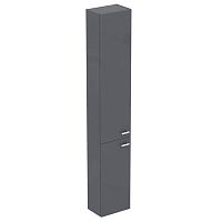 Пенал Ideal Standard E0379KR Connect Space для подвесного монтажал 30х175 см, Glossy Grey (серый глянцевый) Пенал Ideal Standard E0379KR Connect Space для подвесного монтажал 30х175 см, Glossy Grey (серый глянцевый)