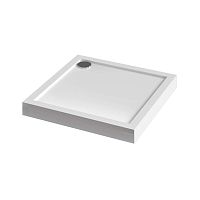 Душевой поддон Aquatek DPL-0001 Альфа, 90х90 см, белый