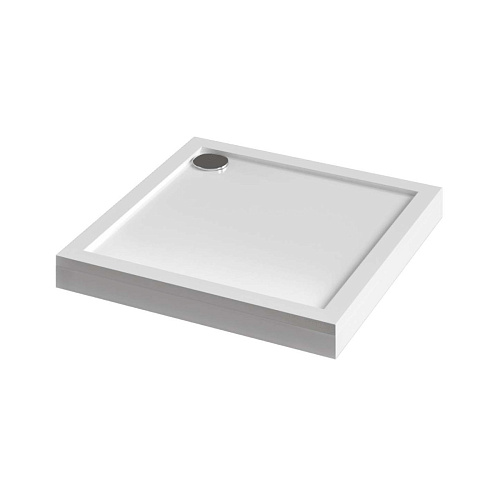 Душевой поддон Aquatek DPL-0001 Альфа, 90х90 см, белый