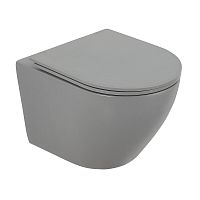 Комплект Унитаз+Сиденье BelBagno COLORATO BB062CHR-GR/BB062SC-GR Комплект Унитаз+Сиденье BelBagno COLORATO BB062CHR-GR/BB062SC-GR