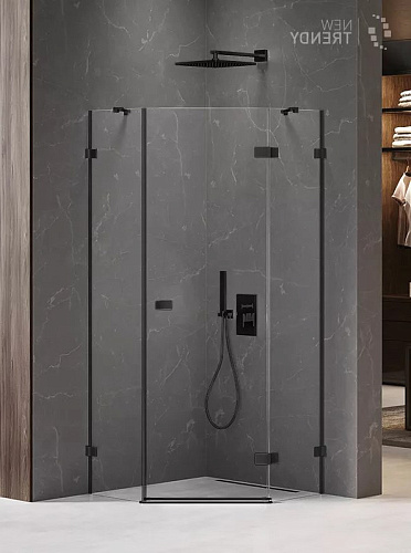 Душевое ограждение New Trendy AVEXA Black EXK-3874 купить недорого в интернет-магазине Керамос Душевое ограждение New Trendy AVEXA Black EXK-3874 купить недорого в интернет-магазине Керамос