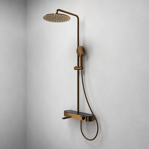 Душевая система с термостатом ABELSBERG Intensa SNS52655BC