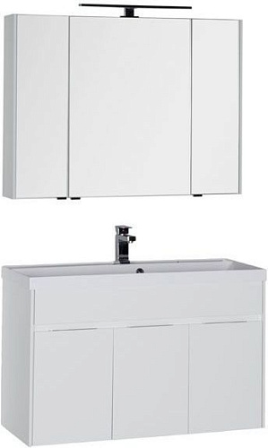 Комплект мебели Aquanet 00179841 Латина для ванной комнаты, белый купить недорого в интернет-магазине Керамос