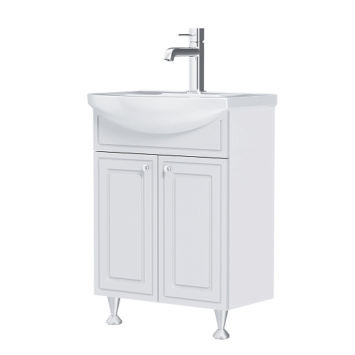 Тумба с раковиной напольная Damixa PALACE ONE M41-FSX0601WG-WCC060 купить недорого в интернет-магазине Керамос