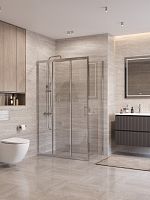 Душевой уголок BelBagno UNO-195 UNO-195-AHF-31-110/80-C-Cr