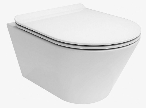 Унитаз KERAMA MARAZZI PLAZA PLV.wc.02\WHT Унитаз KERAMA MARAZZI PLAZA PLV.wc.02\WHT