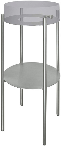 Консоль Deante CKS_F36A Silia для раковины 36x84 см, брашированная сталь Консоль Deante CKS_F36A Silia для раковины 36x84 см, брашированная сталь