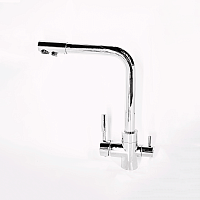 Смеситель Aquanika AQC08CR Comfort для кухни, хром