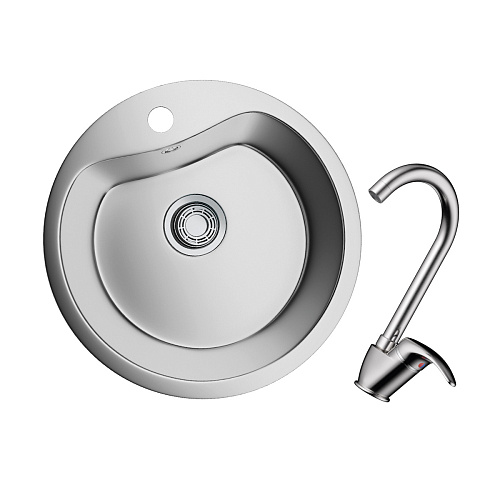 Комплект: мойка+ смеситель Omoikiri 3007.4239 купить недорого в интернет-магазине Керамос Комплект: мойка+ смеситель Omoikiri 3007.4239 купить недорого в интернет-магазине Керамос