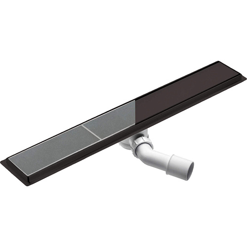 Дренажный канал Deante KOS_N10D с решеткой из нержавеющей стали/под плитку 100 см, комби затвор D40, Nero (черный) Дренажный канал Deante KOS_N10D с решеткой из нержавеющей стали/под плитку 100 см, комби затвор D40, Nero (черный)