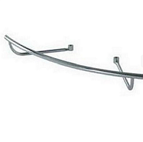 Azzurra CL PU/65/75cr CLAS Держатель полотенца для раковин 65-75 см с креплением, цвет: хром