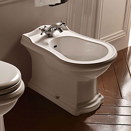 Биде Kerasan 1022 bi*3 Retro напольное 39х61 см, белое