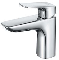 Смеситель Aquatek AQ1010CR Вега для раковины, без донного клапана, хром