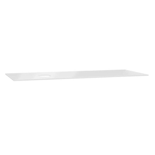 Столешница Vitra 65725 Origin стеклянная 120 см, левосторонняя, белая Столешница Vitra 65725 Origin стеклянная 120 см, левосторонняя, белая