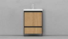 Тумба под раковину Velvex tnKLA.60.2D.1Y-617.217 Klaufs 45х60 см, дерево