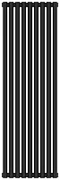 Радиатор Сунержа 15-0302-1209 Эстет-11 отопительный н/ж 1200х405 мм/ 9 секций, муар темный титан