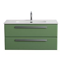 Тумба под раковину подвесная Cezares ECO-CER-N ECO-CER-N-1000-2C-SO-PS-P