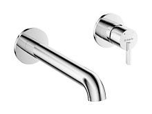 Смеситель Deante BQS_054L Silia для раковины настенный, с внутренней частью, хром Смеситель Deante BQS_054L Silia для раковины настенный, с внутренней частью, хром