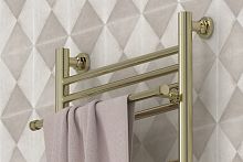 Полка Сунержа 020-2012-0470 прямая (L - 470 мм) н/ж для ДР Полка Сунержа, шампань