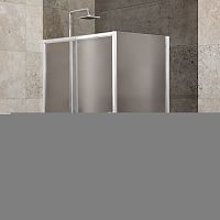 Душевой уголок BelBagno Unique UNIQUE-AH-1-120/135-90-P-Cr
