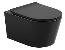 Унитаз подвесной Sapbox  SB1124C1-MB