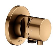 Запорный вентиль Keuco 59557031201 IXMO встраиваемый с переключателем на 2 потребителя DN 15, бронза шлифованная