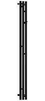 Полотенцесушитель электрический Сунержа 31-5844-1511 Терция 3.0 РЭБ, 1500х106 мм левый, матовый черный