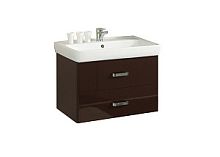 Тумба Акватон 1A135401AM430 Америна 60 под раковину, 56х44 см, темно-коричневый,хром глянец