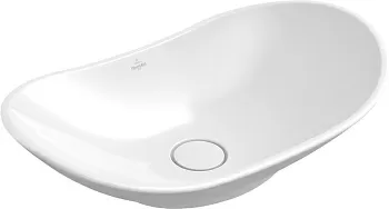 Раковина Villeroy & Boch 411060R1 My Nature на столешницу, альпийский белый CeramicPlus