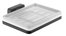 Мыльница Aquatek AQ4303MB Либра, черный матовый