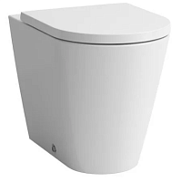 Чаша унитаза Laufen 8.2433.7.000.000.1 Kartell by Laufen напольного, 37х66 см, Rimless, белая