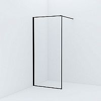 Душевая перегородка IDDIS, SLI8BS9i23 Slide Walk In, 90х195 см, черный матовый