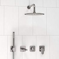 Душевой комплект встраиваемый WasserKRAFT  A1451.273.274.097.121.275.100.276