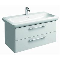 Тумба под раковину Geberit it! 819100000, 90х44х43, белый глянец